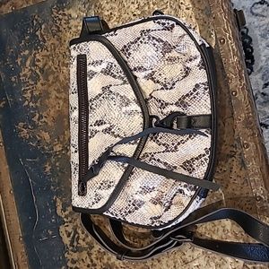 Aimee kestenberg snakeskin leather bag